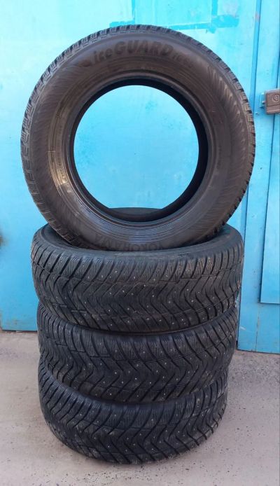 Лот: 24373459. Фото: 1. Шины Yokohama 265/60R18 114T Ice... Шины