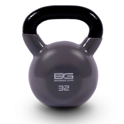 Лот: 22360672. Фото: 1. Гиря в ПВХ 32 кг Bronze Gym BGKBV32. Гири