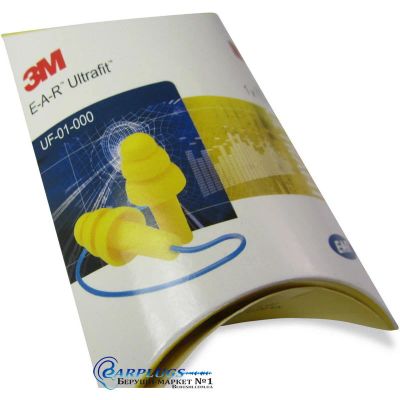 Лот: 11719257. Фото: 1. Беруши 3M E-A-R Ultrafit UF-01-000... Защитные очки, каски, перчатки