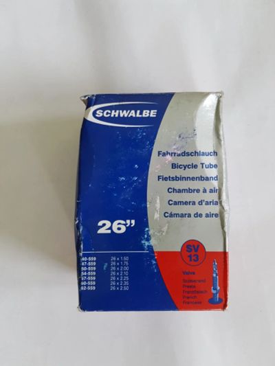 Лот: 9809144. Фото: 1. Камера МТБ Schwalbe 26" * 2. Запчасти
