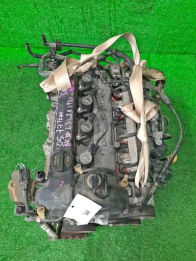 Лот: 19381768. Фото: 1. Двигатель Mazda Axela BK3P L3-VE... Двигатель и элементы двигателя
