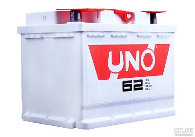 Лот: 8993549. Фото: 1. Аккумулятор Uno 62 а/ч Гарантия... Аккумуляторы