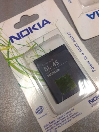 Лот: 6601024. Фото: 1. Аккумулятор Nokia BL-4S. Другое (запчасти, оборудование)