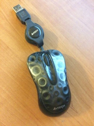 Лот: 7476234. Фото: 1. мышь A4Tech usb. Клавиатуры и мыши