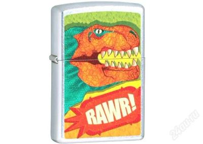 Лот: 2149378. Фото: 1. Zippo T-Rex [original/USA]. Другое (сувениры, подарки)