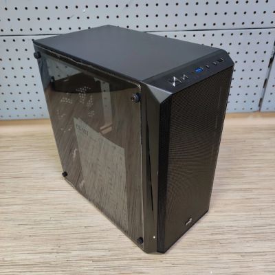 Лот: 18792162. Фото: 1. Корпус mATX Aerocool CS-107-A-BK-v1... Корпуса, блоки питания
