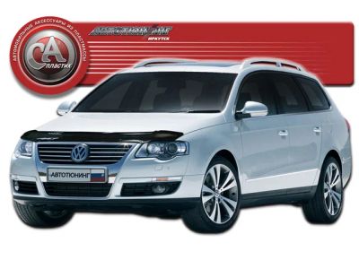 Лот: 4831667. Фото: 1. Дефлектор капота (чёрный) Volkswagen... Детали тюнинга