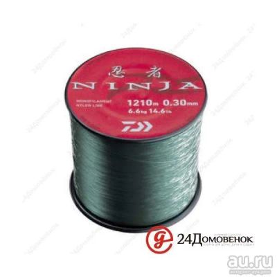 Лот: 12783300. Фото: 1. Леска DAIWA &quot;Ninja X Line... Леска, блесны, крючки, мормышки