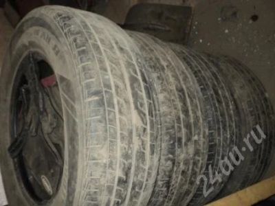 Лот: 470290. Фото: 1. шины (4штуки) BRIDGESTONE 205... Шины