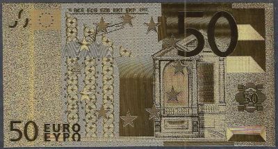 Лот: 8165021. Фото: 1. 50 ЕВРО Банкнота изготовлены из... Европа