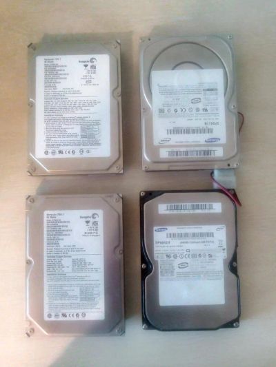 Лот: 10745860. Фото: 1. Жесткие диски IDE 40Гб Samsung... Жёсткие диски (HDD)