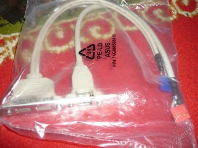Лот: 1513037. Фото: 1. задняя планка 2 USB + 1 FIREWIRE. Платы расширения, контроллеры, доп. порты