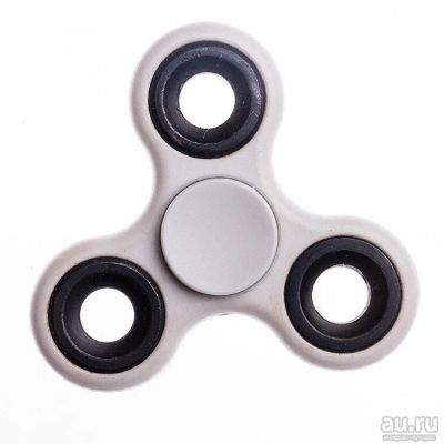 Лот: 9944371. Фото: 1. Спиннер Hand Spinner HS01, белый... Развивающие