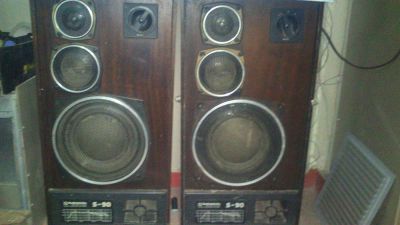Лот: 3674624. Фото: 1. колонки s90 усилитель. Эстрадная акустика и усилители