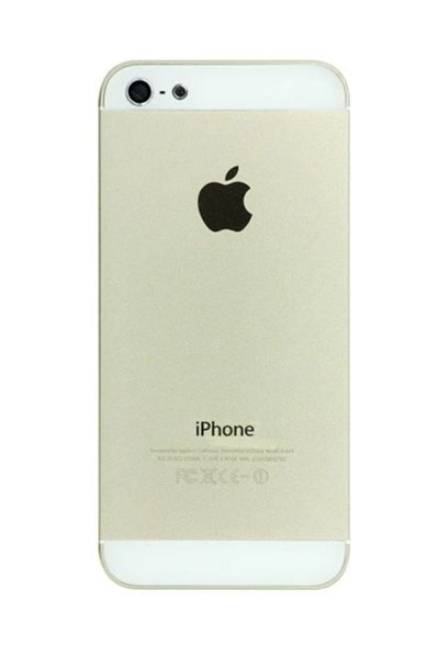 Лот: 9456423. Фото: 1. Корпус Apple iPhone 5 золотой... Корпуса, клавиатуры, кнопки