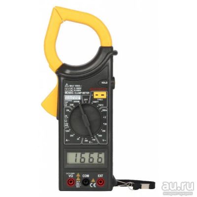 Лот: 14622473. Фото: 1. Токовые цифровые клещи Mastech... Электроинструмент