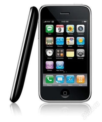 Лот: 1322956. Фото: 1. Iphone 3g 8Gb Black. Смартфоны