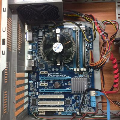 Лот: 12235681. Фото: 1. Системник: Gigabyte GA-H67A-D3H-B3... Компьютеры в сборе