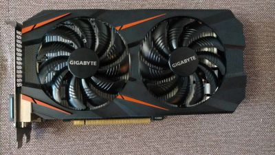 Лот: 11741060. Фото: 1. Видеокарта Geforce 1060 6Gb -... Видеокарты