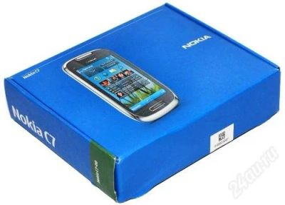 Лот: 2176040. Фото: 1. Nokia C7 Коробка c документами... Коробки, инструкции