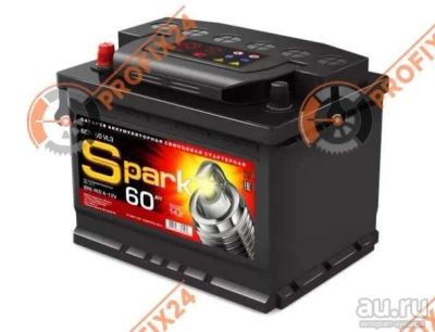 Лот: 13288602. Фото: 1. Аккумулятор SPARK 60 А/Ч, Прямая... Аккумуляторы