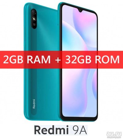 Лот: 16388940. Фото: 1. Новые Xiaomi Redmi 9A 2/32GB Peacock... Смартфоны