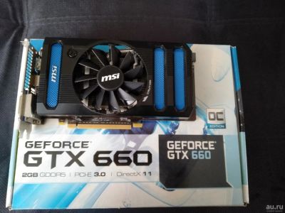Лот: 13063882. Фото: 1. MSI GTX 660 2 gb. Видеокарты
