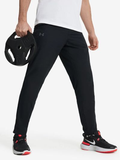 Лот: 24687427. Фото: 1. Брюки мужские Under Armour, Черный. Спортивные брюки, штаны