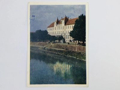 Лот: 23297074. Фото: 1. Ужгород. Средняя школа № 1. Открытка... Открытки, конверты