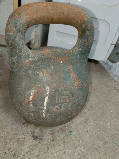 Лот: 23991909. Фото: 1. Гиря 16кг. Гири
