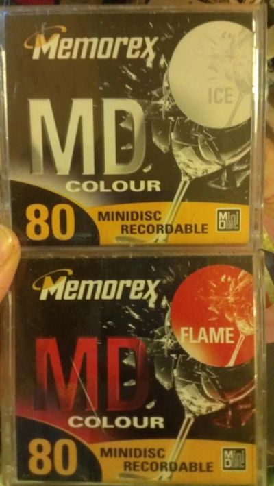 Лот: 10601579. Фото: 1. Минидиск recorrdble memorex 80. Другое (аудиотехника)
