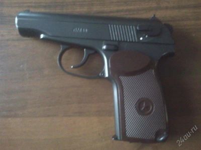 Лот: 2722924. Фото: 1. пневматический ПМ49+кобура. Пневматическое оружие
