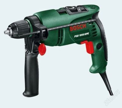 Лот: 2481898. Фото: 1. Дрель ударная BOSCH PSB1000RPE... Электроинструмент