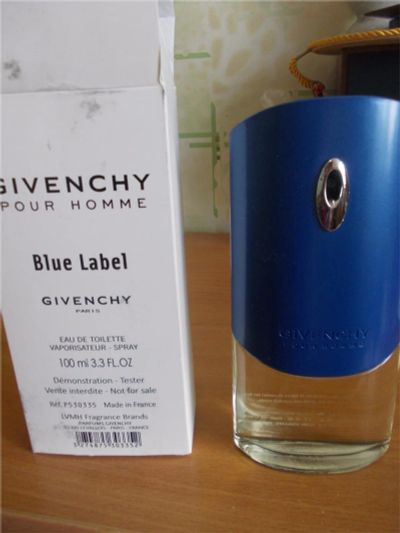 Лот: 10096615. Фото: 1. Givenchy Pour Homme Blue Label... Мужская парфюмерия