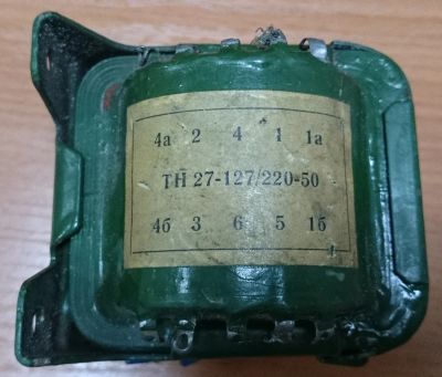 Лот: 3379516. Фото: 1. Трансформатор ТН27-127/220-50. Трансформаторы, катушки