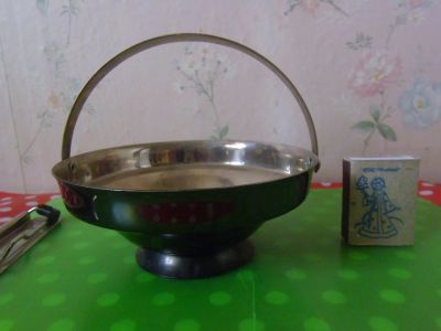 Лот: 20332794. Фото: 1. Конфетница из нержавейки. Грузия... Предметы сервировки