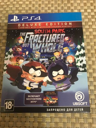 Лот: 10571617. Фото: 1. Игра на PS4 «South Park: the fractured... Игры для консолей