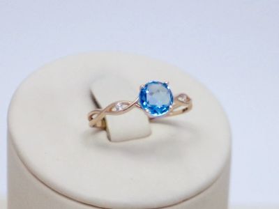 Лот: 15574609. Фото: 1. ЗОЛОТОЕ КОЛЬЦО 1,10 ГРАММ. Кольца, перстни