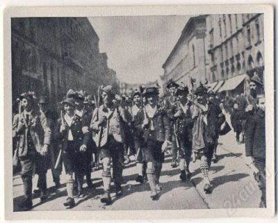 Лот: 62615. Фото: 1. Германия. 3-й Рейх. Конец 30-х... Наклейки, карточки, вкладыши