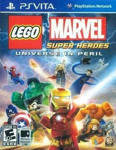 Лот: 14910245. Фото: 1. Lego Marvel Super Heroes PS Vita. Игры для консолей