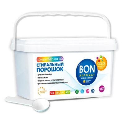Лот: 24543477. Фото: 1. Стиральный порошок Bon концентрированный... Бытовая химия