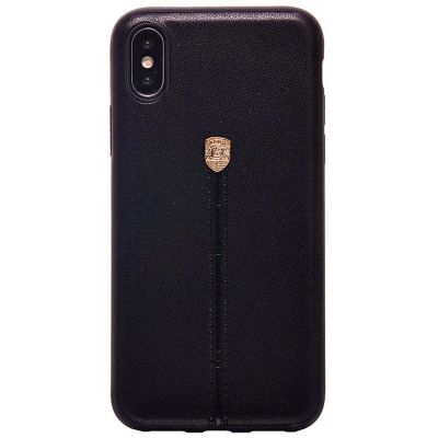 Лот: 12845836. Фото: 1. Чехол iPhone X/ XS Unimor Черный... Чехлы, бамперы
