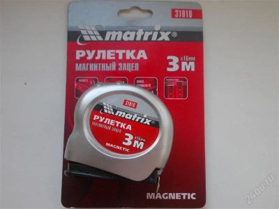Лот: 2678923. Фото: 1. Новая рулетка 3 метра с магнитным... Другое (для дачи, дома, огорода, бани, парка)