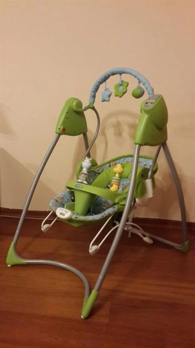 Лот: 3305093. Фото: 1. Качели электронные Graco Swing... Ходунки, прыгунки, качели