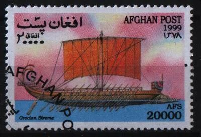 Лот: 8717165. Фото: 1. Афганистан 1999г- корабль. Марки