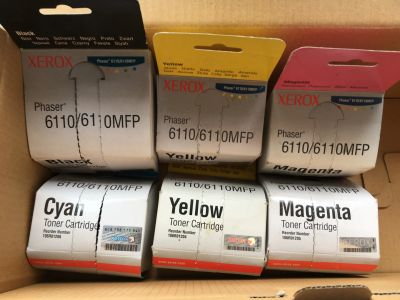 Лот: 14425135. Фото: 1. Оригинальный тонер для Xerox 6110. Картриджи, расходные материалы
