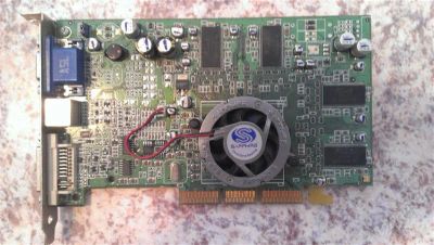 Лот: 2692824. Фото: 1. AGP Radeon 9000Pro 128Mb DDR Sapphire. Видеокарты