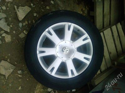Лот: 540429. Фото: 1. Родные диски от Volkswagen Touareg... Диски
