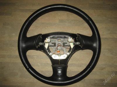 Лот: 2261905. Фото: 1. Руль NARDI TORINO c Mazda Familia... Ходовая, подвеска, рулевое управление