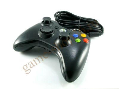 Лот: 3775017. Фото: 1. Джойстик XBOX 360 проводной. Аксессуары для игровых приставок, консолей, геймпады